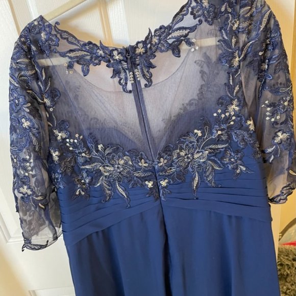 JJs House | Dresses | Plus Size Formal Gown Jjs House Navy Blue | Poshmark